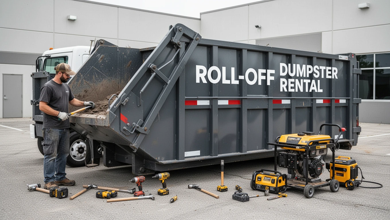 Roll-Off Dumpster Rental