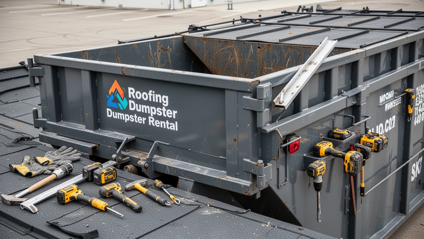 Roofing Dumpster Rental