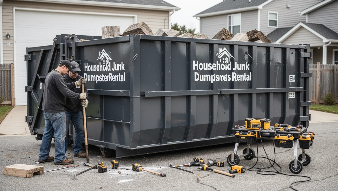 Household Junk Dumpster Rental